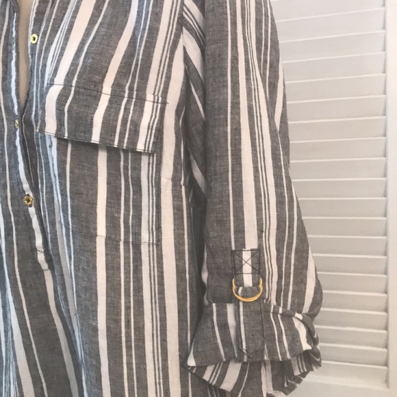 Ellen Tracey Linen Blouse - Picture 4 of 9